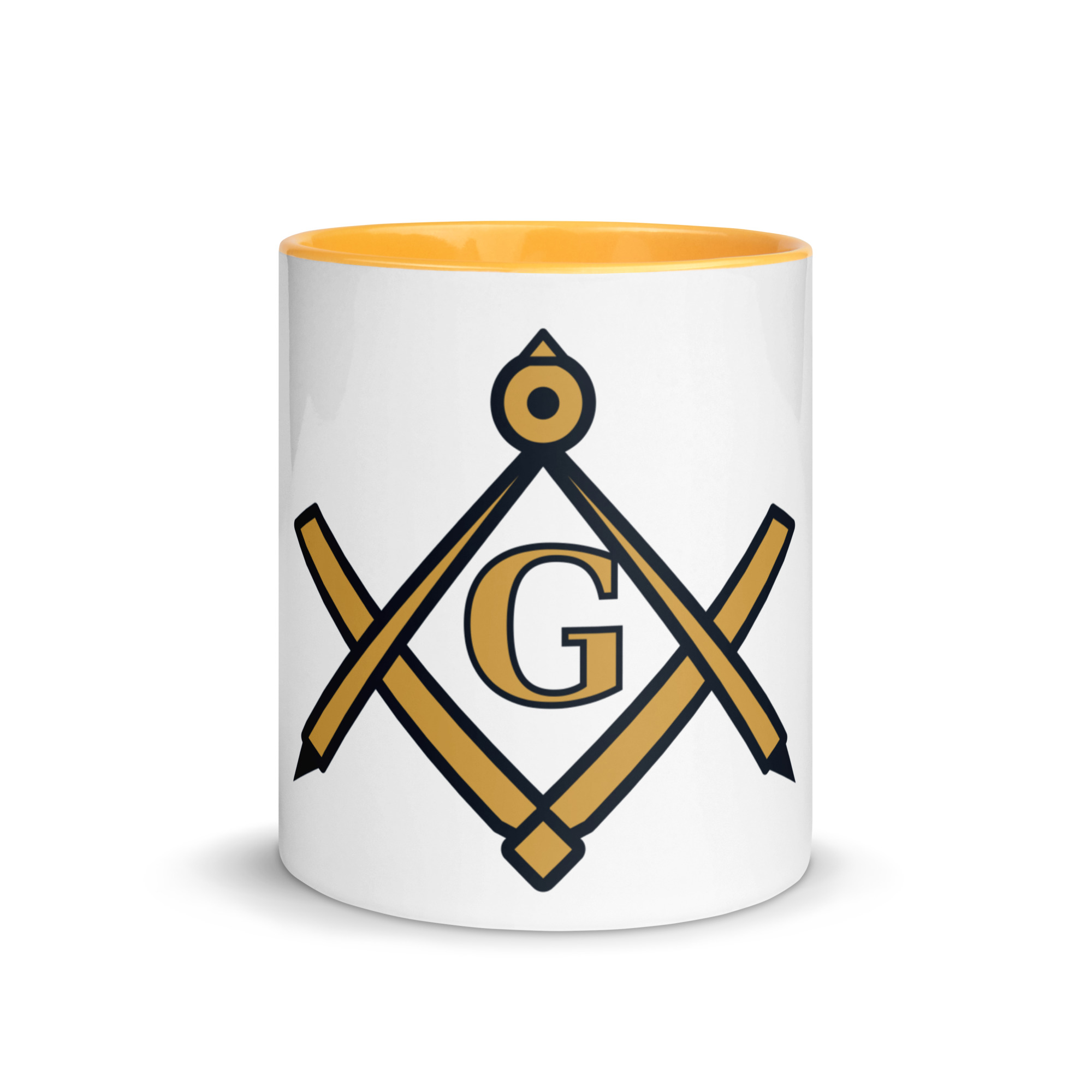 Masonic Mug with Color Inside