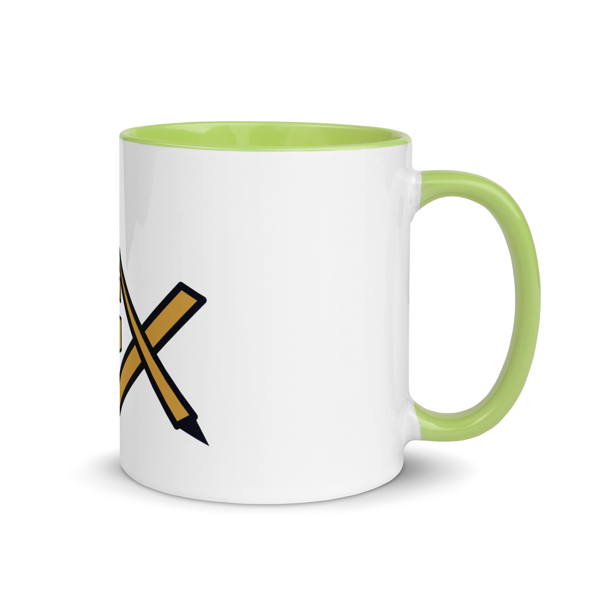 Masonic Mug with Color Inside