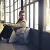 man sitting quietly contemplating window Masonic education
