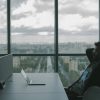 man sitting quietly thinking window Masonic education