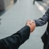 two men shaking hands outdoors Masonic education