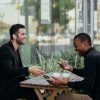 two men talking coffee Masonic education