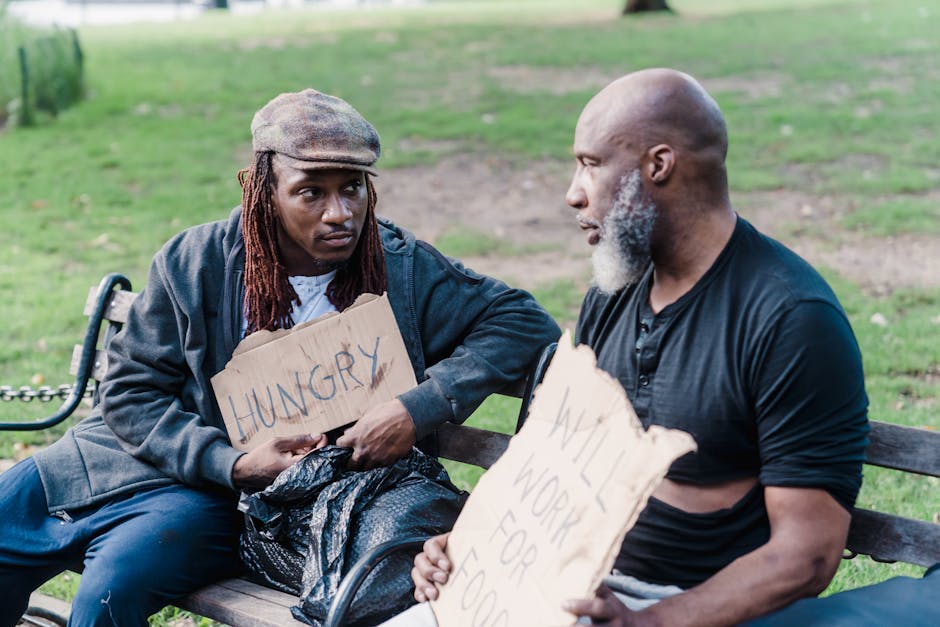 two men talking park bench Masonic education