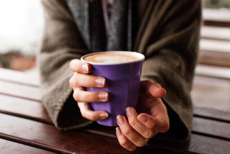 hands holding coffee cup comfort Masonic education