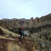 lone hiker rocky mountain trail Masonic education