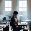 man reading chair window light Masonic education