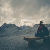 man sitting alone quiet reflection Masonic education