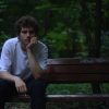 man sitting quietly forest bench Masonic education