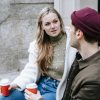 couple sitting together talking quietly Masonic education