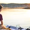 man sitting alone dock water Masonic education