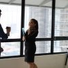 colleagues talking office window Masonic education