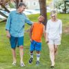 father son walking outdoors Masonic education