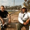 two men sitting park bench Masonic education